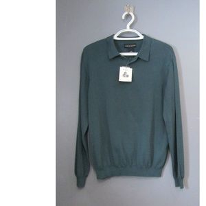 NEW Croft & Barrow Deep Lake Teal Pullover Size L